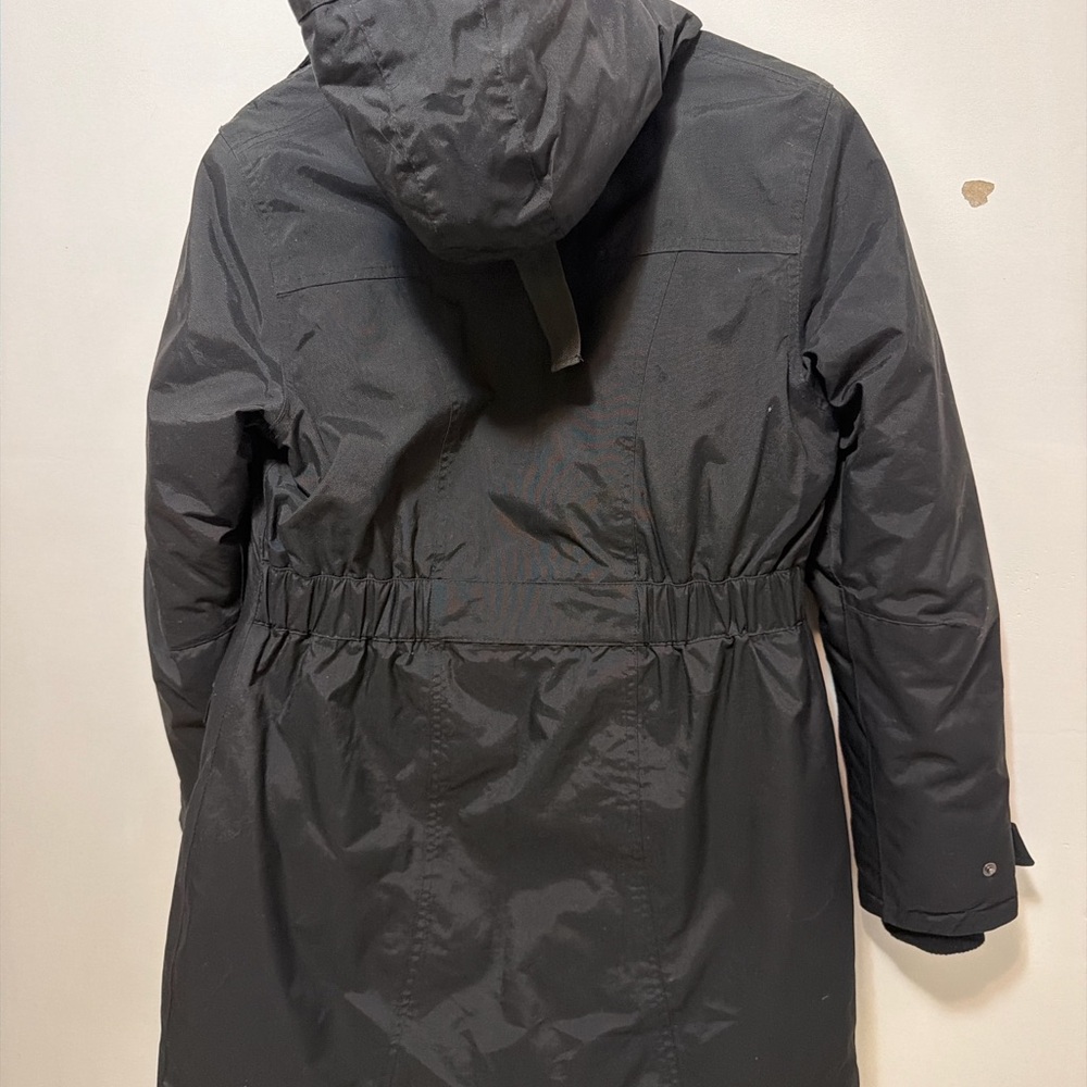 Black Women's Insulated Ski & Snow Jacket - Water-Resistant Winter Parka - Picture 7 of 8